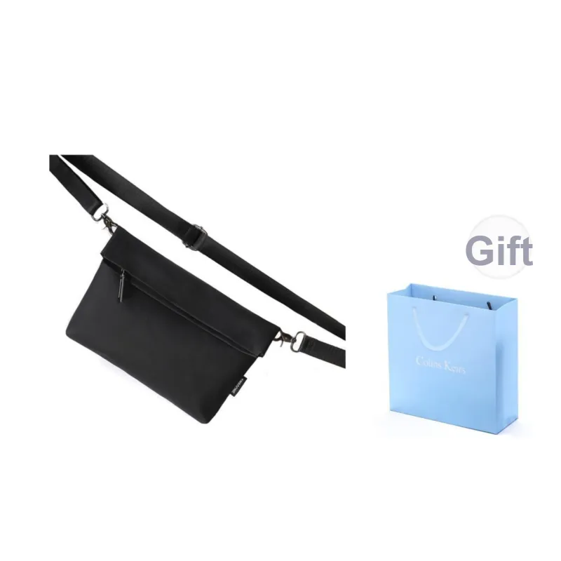 COLINS KEIRS Membrana Dermalis Crossbody Bag Unisex Black-0
