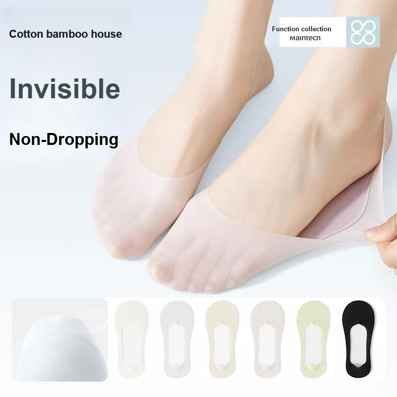 B&C.Room No Show Socks Women's 5 Pack-1