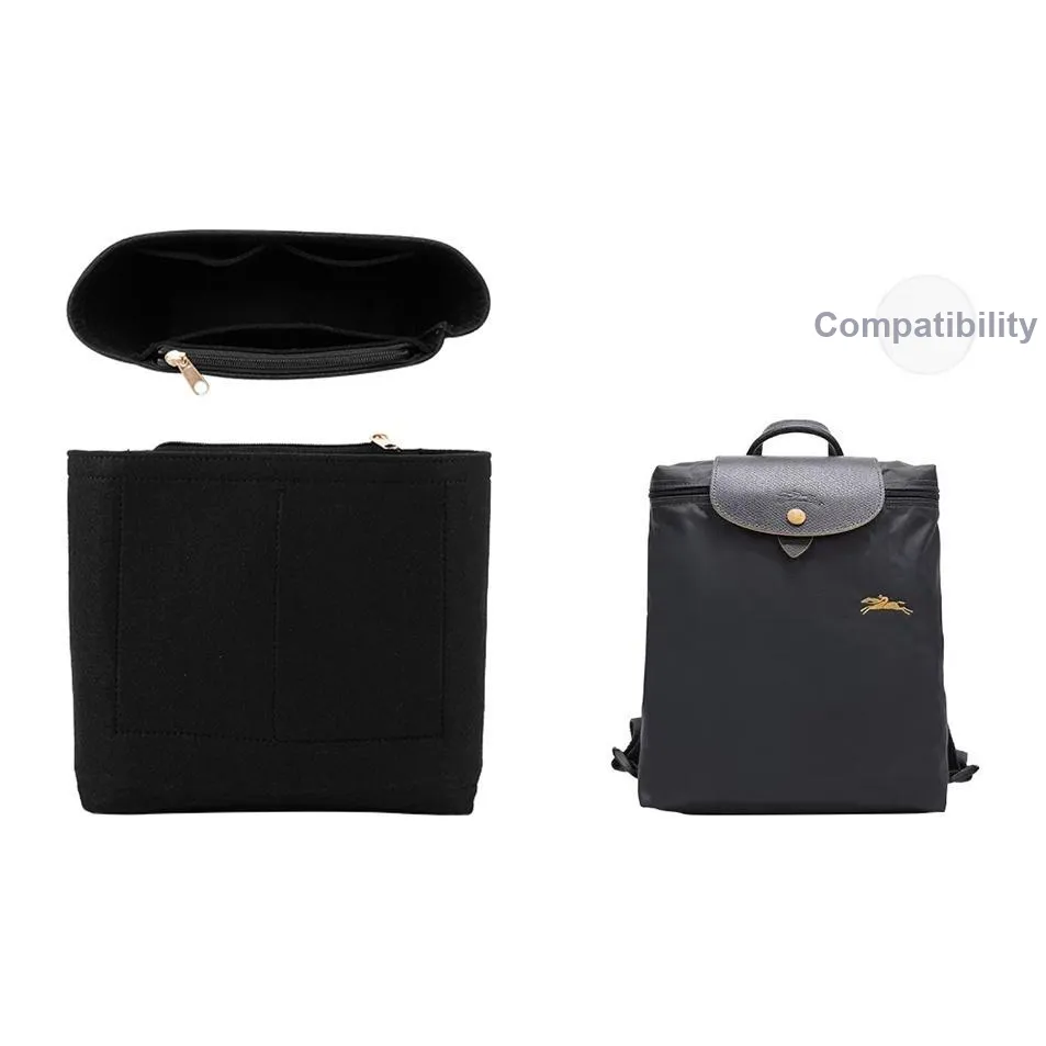 Lan Bao Fan Felt Bag Insert Storage & Organization, Lining Bag Modified Unisex