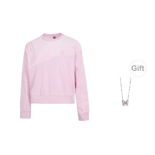 Adidas Neo Sweatshirts Women's Clear Pink