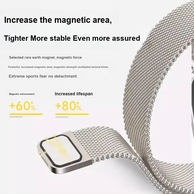 Fly Xiaomi Compatibility Watch Band 145~210MM Metal-1