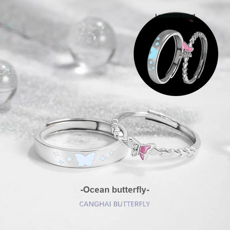 MOVER S999 Fine Silver Rings Unisex-2