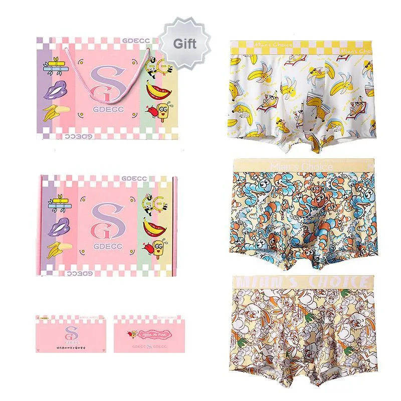 MIOJUER Underwear Gift Box Men's Box 3 Pack-6