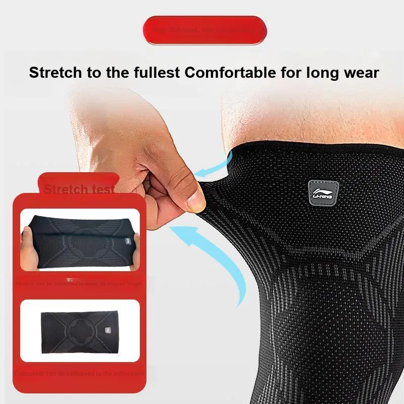 LiNing Knee Pads Silicone Running Unisex-2