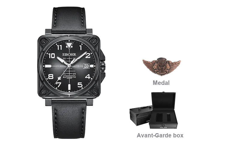 EBOHR Men Fiducial Collection Watch-8