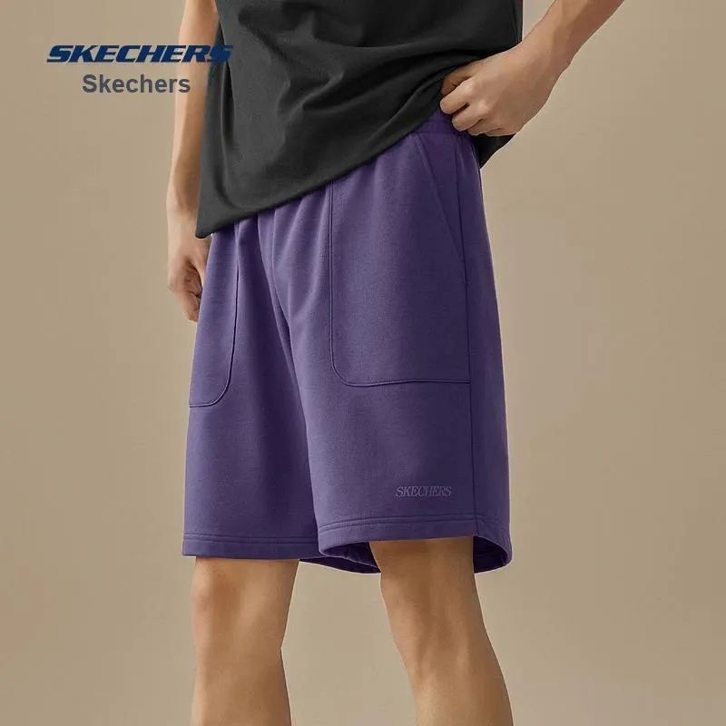 Skechers Casual Shorts Men's Gothic Purple-2