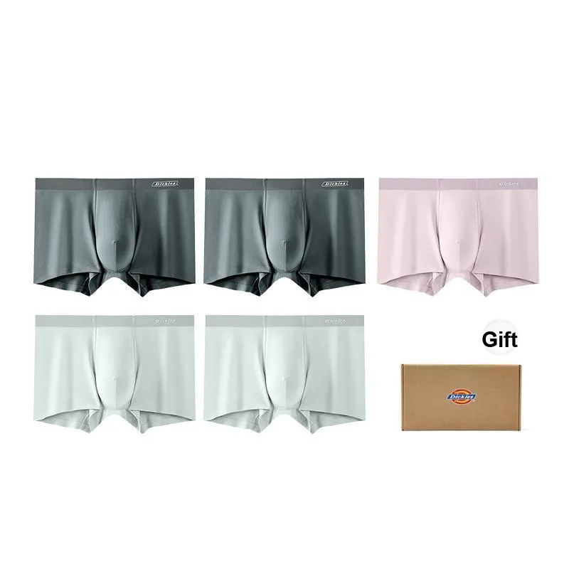 Dickies Underwear Gift Box Men's Seamless High Rebound Boxer Briefs 3 Pack-8