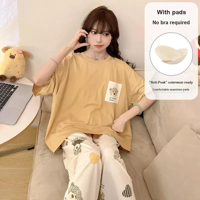 GOSO Pajama Set Women's Sunflower-4