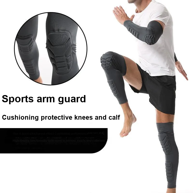 TANLU Riding Equipment Leg Warmer Unisex EVA M L XL Black/Gray-4