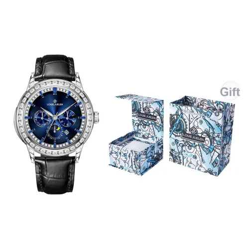 LOUIE JUELEN Мужской Модный Бизнес Подростки Студенты Старшая школа Спорт Ночной свет Водонепроницаемый Мужские часы