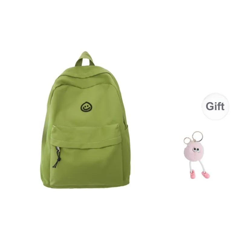 URBAN FOREST Nylon Backpack Unisex Yellow/Green/Blue/White/Black-1