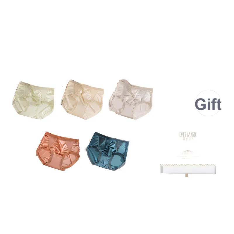 XIA.WA.ZHI.XIU Underpants Women's Shopping Bag 5 Pack-16