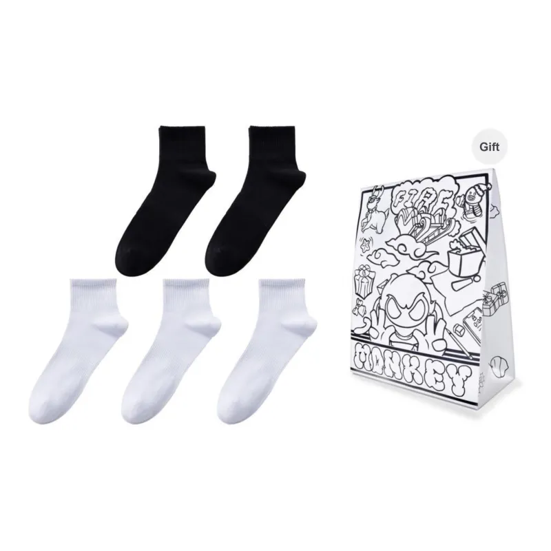 FireMonkey Mid Calf Socks Unisex 5 Pack-2