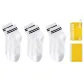 [3 Pack]3 White