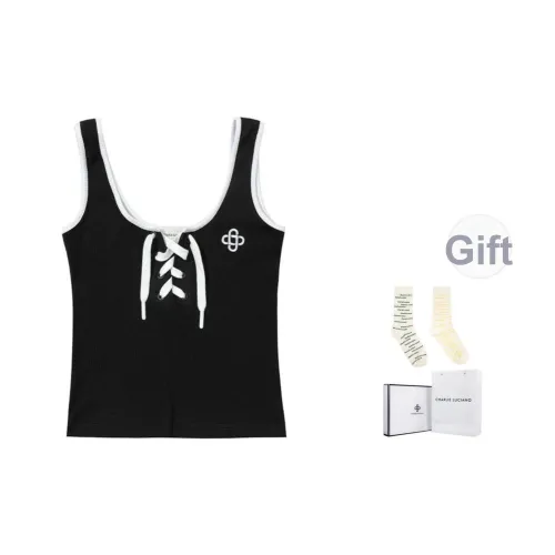 Charlie Luciano Майка Женская Черная