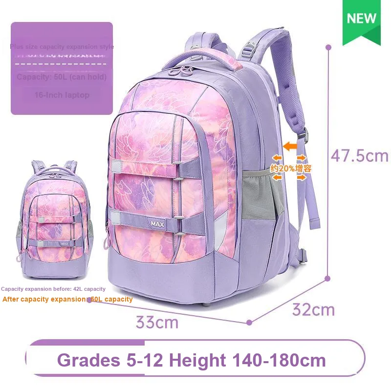 HERDER Polyester Student Bag Large Size-4