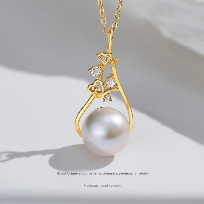 ME LUXE Freshwater Pearl Pendants Women's-1