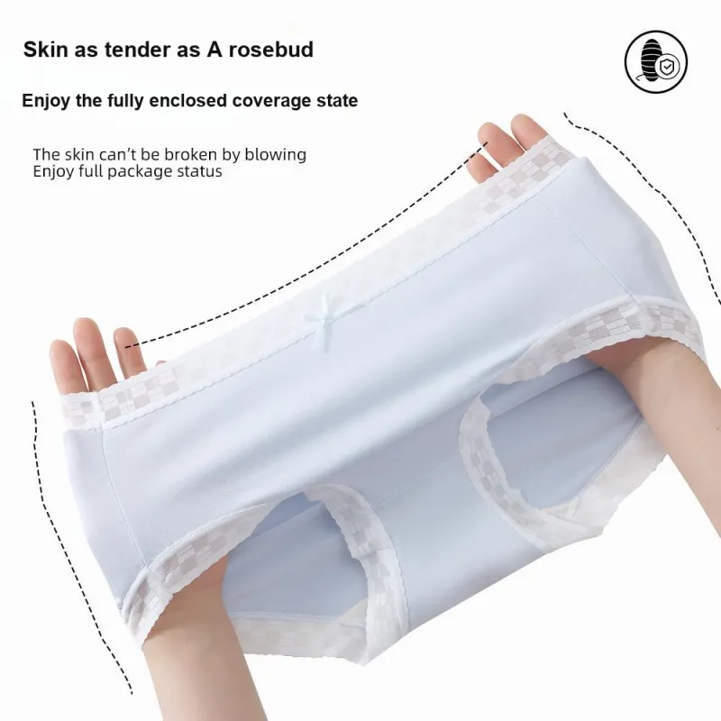 Flowers In Water Underpants Women's 5 Pack-2