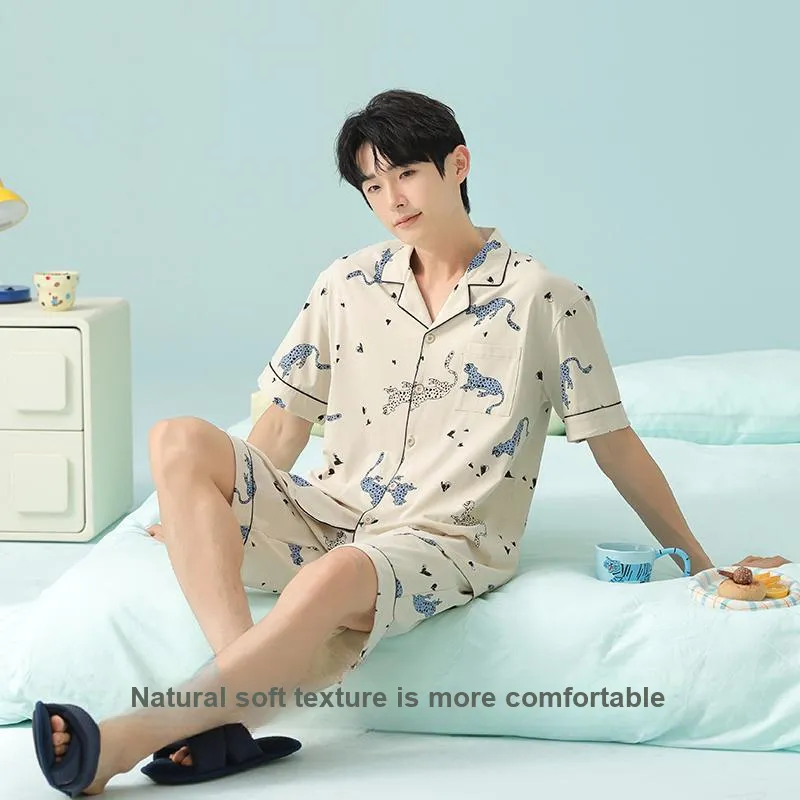 PBENO PD Pajama Set Men's Image Color-4