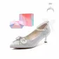 Rhinestone Bowknot Silver-[5.5cm Box Limited Edition+Limited Edition Crown]Y729G