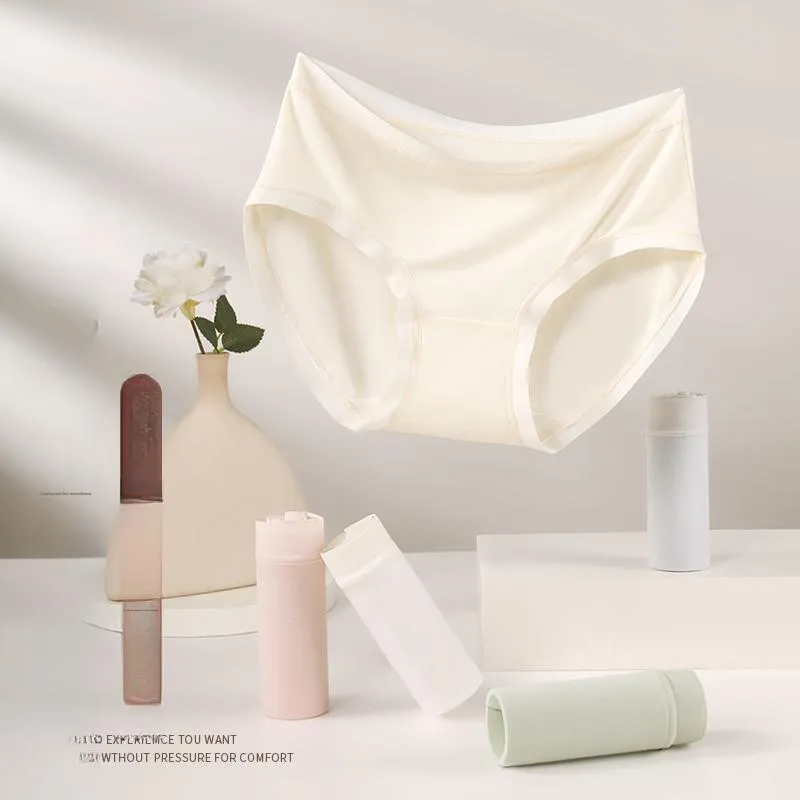 XIA.WA.ZHI.XIU Underpants Women's Shopping Bag 6 Pack-5