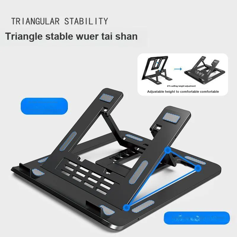 LUCK OU Tablet Stands Adjustable Radiator, Foldable And Portable, Upright Heightening Desk Stand-1