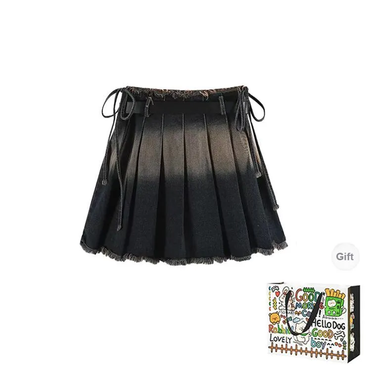 HAPG Denim Short Skirts Women's-1