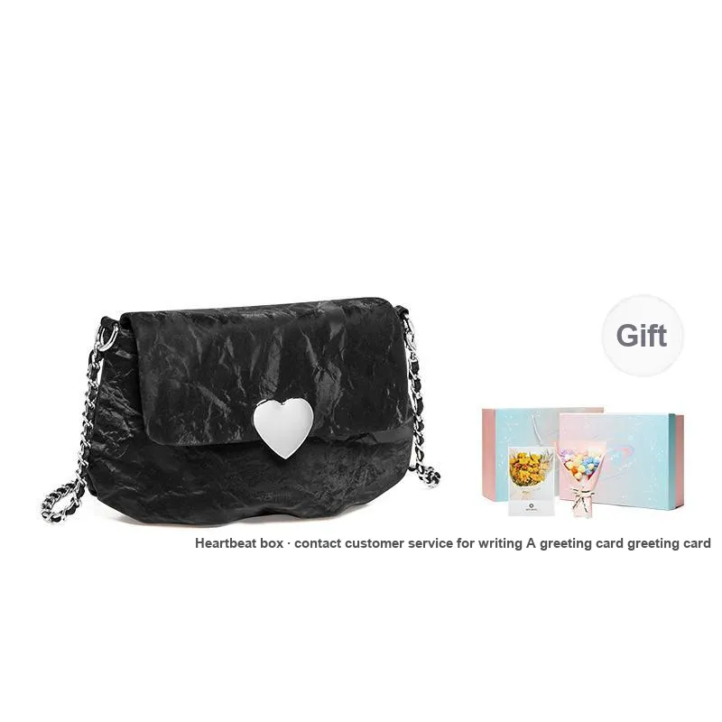 15 MINS Synthetic Leather Shoulder Bag Crossbody Bag Regular Women's Mousse White/Milk Tea Beige/Midnight Black-10
