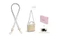[Leather Strap]Chalk White Underarm One Shoulder 65cm