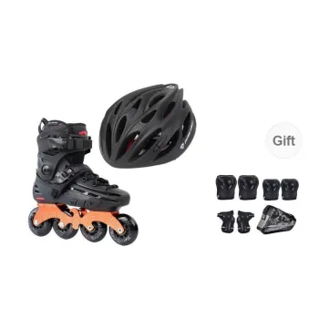 FLYING EAGLE Inline Skates EPS Liner Outdoor Unisex Black Red