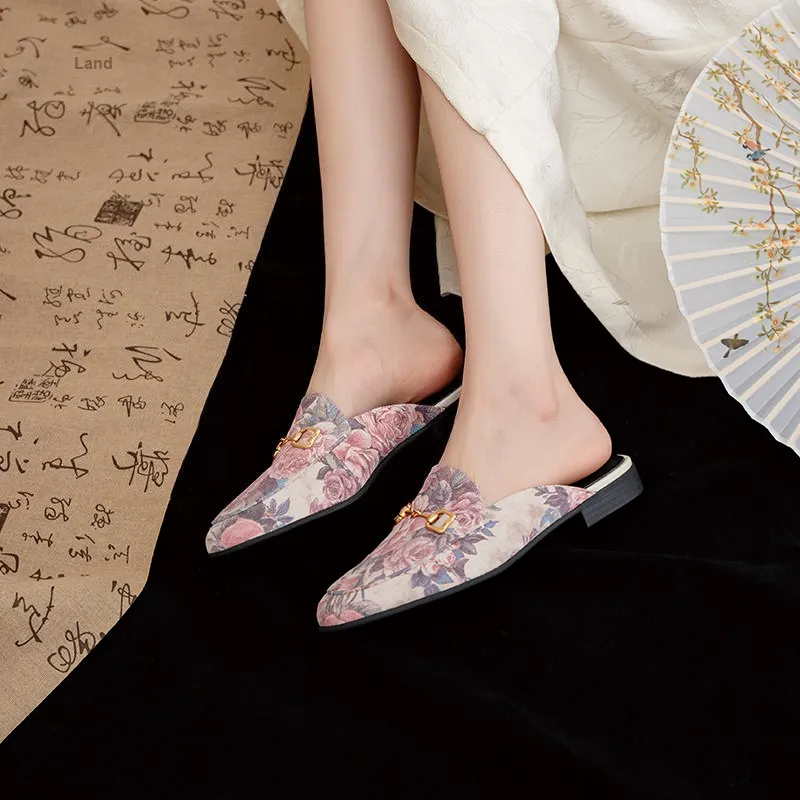 WUDASHU Quiet Wrap-toe Slippers Women's-1