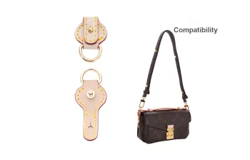 Lan Bao Fan Bag Straps Vegetable Tanned Color-Changing Messenger Bag With Abrasion-Resistant Buckle 1 Pair