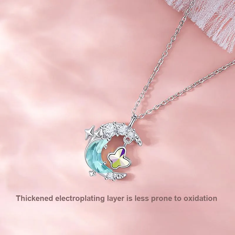 Kelanxi Copper Necklaces Women's-2