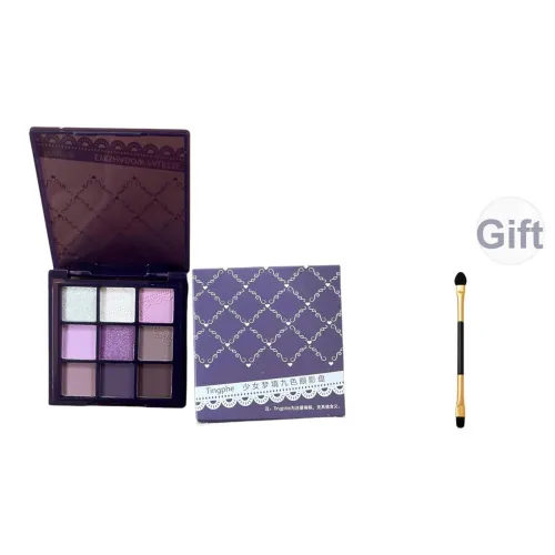 TINGPHE Dream Зеркальце Girlish Палетка теней для век Nine COLORS Легко смешивается длительное удержание глянцевый финиш