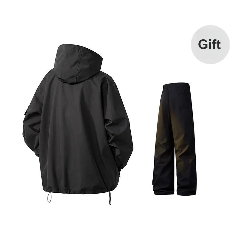 Lafetto Waterproof And Windproof Windbreaker Jacket Unisex-14