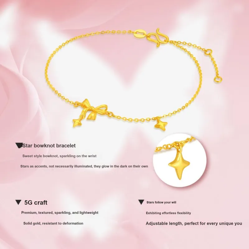 CHJ JEWELLERY Gold Bracelet Women's-1