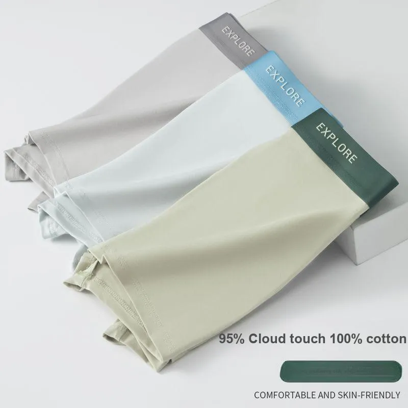 YUZHAOLIN Underpants Men's 1 Pack Gray-4
