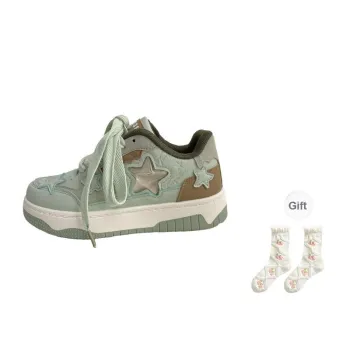 PARK DANCE Low Top Skateboard Shoes Women's