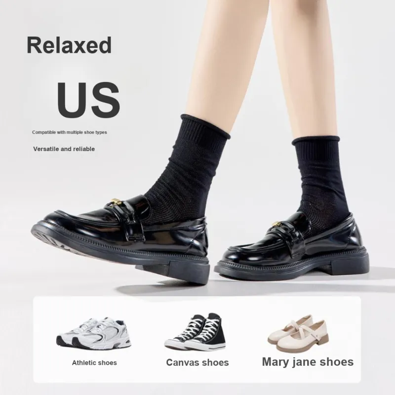 AUGUST Mid Calf Socks Women's 5 Pack-15