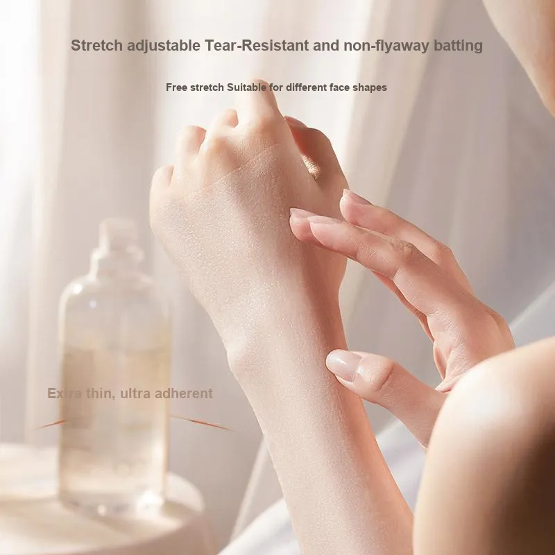JIANMEICHUANGYAN Hole Cutting Style Wet Towel Cotton Precision Full Face Adherent Special-10