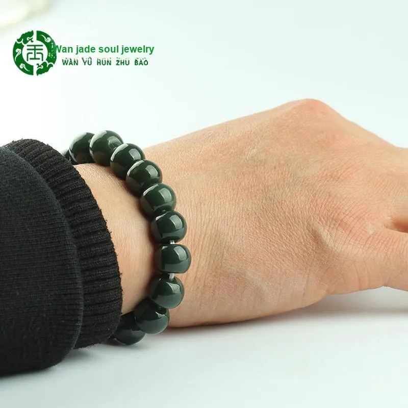 WANYUHUN Bracelets Green Jade Unisex-6