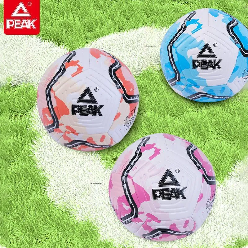PEAK Size 5 Soccer PVC Machine Stitched Soccer Ball Unisex-3