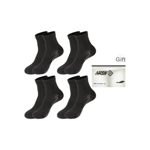 AFISH Носки Crew Мужская Сумка для покупок 4 упаковки