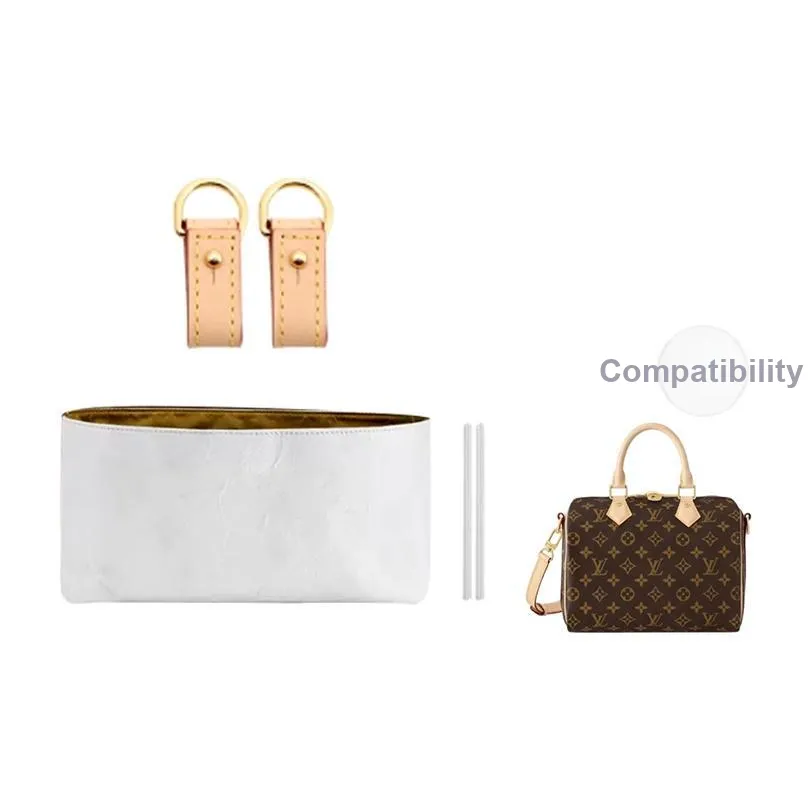 Luxury Care Artisan Workshop DuPont Paper Bag Accessory Women's Beige