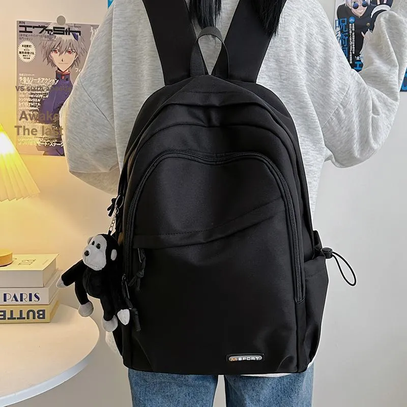 Parker Bear Nylon Backpack Regular Unisex Multicolor-6