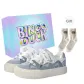 Light Blue+Exclusive Shoe Box+Gift Socks