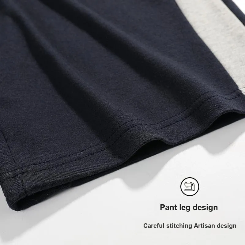 Mulong Family Pajama Pants Men's Black-3