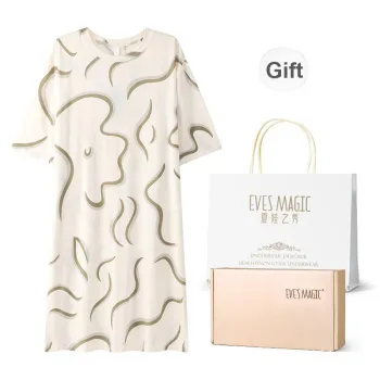 XIA.WA.ZHI.XIU Nightgown Women's Gift Box Set
