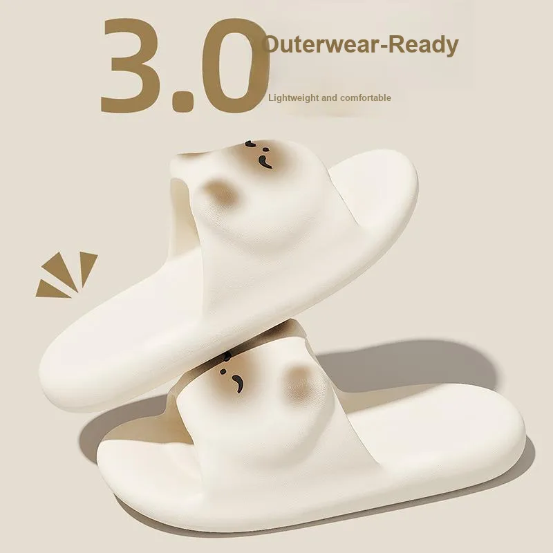 ZHIYILIANGPIN Slippers White/Yellow/Light Coffee/Light Green/Gray-2