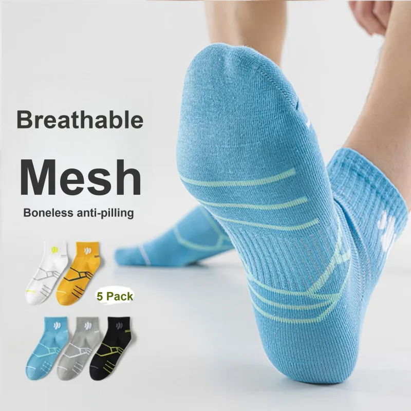 Urban Beauty Ankle Socks Men's 5 Pack-29
